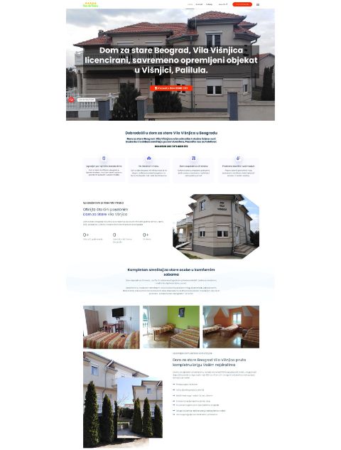 Izrada Sajta Dom Vila Višnjica Profesionalna Izrada Sajta Dom Vila Višnjica