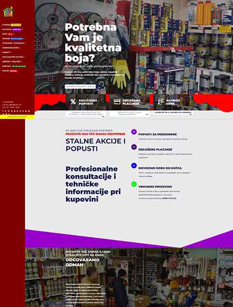 Izrada Sajta Farbara M5 Obrenovac Profesionalna Izrada Sajta Farbara M5 Obrenovac