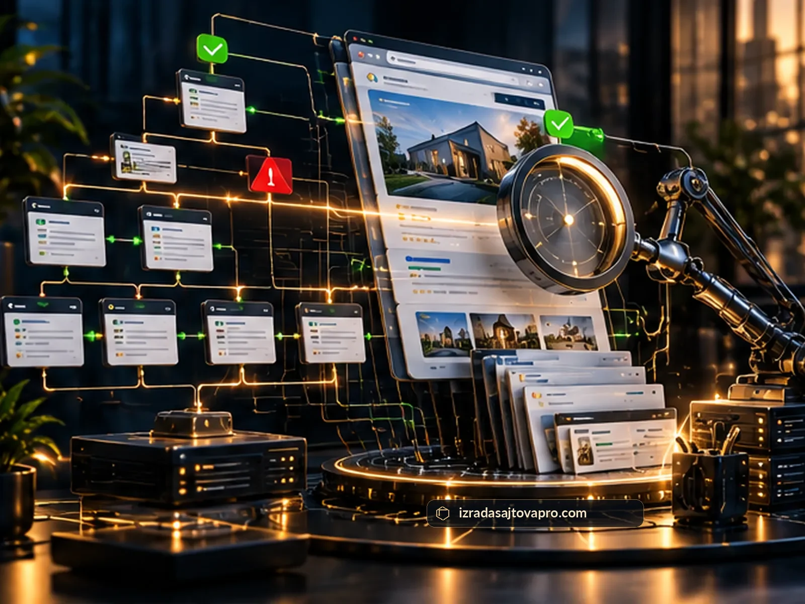 SEO audit diagnostic report