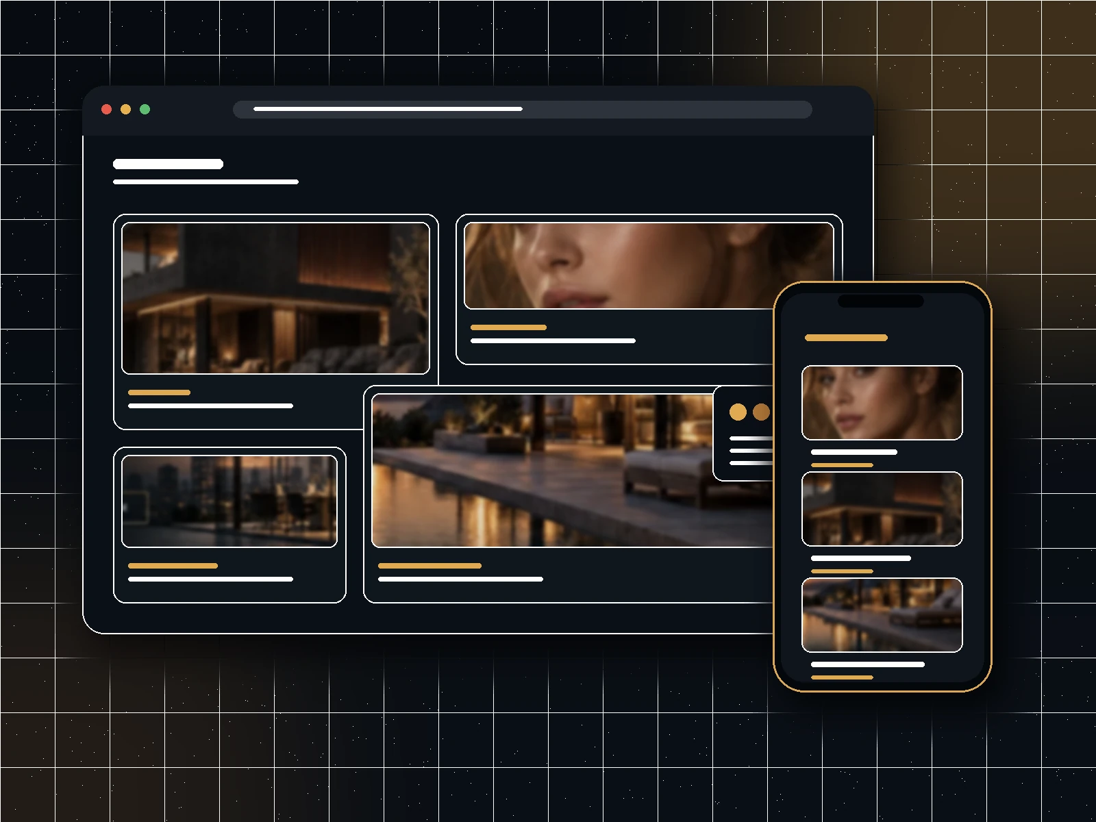Realističan primer web prezentacije — UX UI dizajn